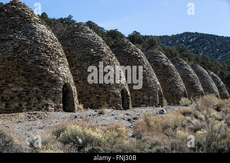 Wildrose Charcoal Kilns, Death Valley Nationalpark, Kalifornien, Vereinigte Staaten von Amerika Stockfoto