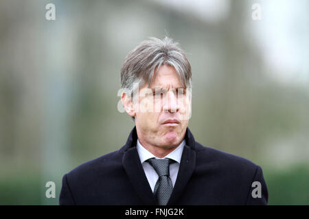 Udine, Italien. 15. März 2016. Udinese Sporting Cristiano Giaretta sieht während der Trainingseinheit Credit: Andrea Spinelli/Pacific Press/Alamy Live News Stockfoto