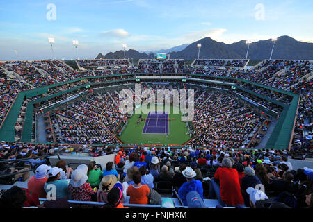 Indische Brunnen, Kalifornien, USA. 13. März 2016. BNP Paribas Open in Indian Wells Tennis Gardens gespielt. Indian Wells Tennis Garden © Aktion Plus Sport/Alamy Live-Nachrichten Stockfoto