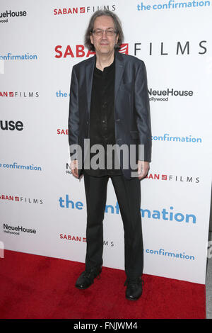 Hollywood, Kalifornien, USA. 15. März 2016. 15. März 2016 - Bob Hollywood, Kalifornien - Nelson. '' Die Bestätigung '' Los Angeles Premiere im NeueHouse Hollywood statt. Bildnachweis: Sammi/AdMedia © Sammi/AdMedia/ZUMA Draht/Alamy Live-Nachrichten Stockfoto