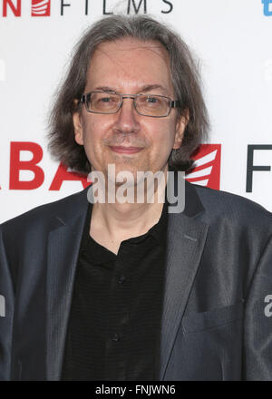 Hollywood, Kalifornien, USA. 15. März 2016. 15. März 2016 - Bob Hollywood, Kalifornien - Nelson. '' Die Bestätigung '' Los Angeles Premiere im NeueHouse Hollywood statt. Bildnachweis: Sammi/AdMedia © Sammi/AdMedia/ZUMA Draht/Alamy Live-Nachrichten Stockfoto