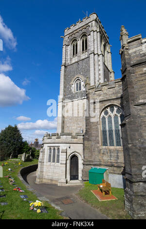 St.-Martins Kirche Zentrum in Liskeard, Cornwall, England. Stockfoto