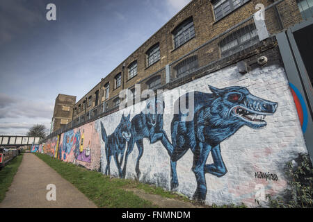 Street-Art, London Stockfoto