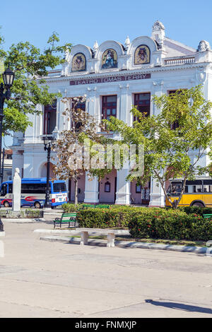 CIENFUEGOS, Kuba - 30. März 2012: The Tomas Terry Theater nur zur redaktionellen Verwendung. Stockfoto