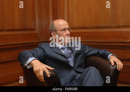 Evan Mervyn Davies, Baron Davies von Abersoch-stellvertretender Vorsitzender des Arbeitskreises LetterOne. Stockfoto