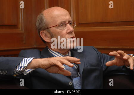 Evan Mervyn Davies, Baron Davies von Abersoch-stellvertretender Vorsitzender des Arbeitskreises LetterOne. Stockfoto