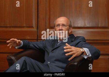 Evan Mervyn Davies, Baron Davies von Abersoch-stellvertretender Vorsitzender des Arbeitskreises LetterOne. Stockfoto