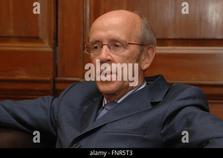 Evan Mervyn Davies, Baron Davies von Abersoch-stellvertretender Vorsitzender des Arbeitskreises LetterOne. Stockfoto