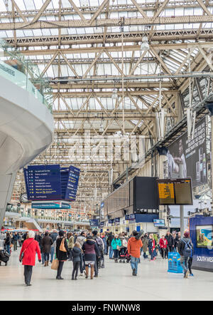 Bahnhof Waterloo, London, UK Stockfoto