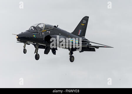 Hawk T1 Raf Valley Nordwales Uk.Fastjet. Stockfoto