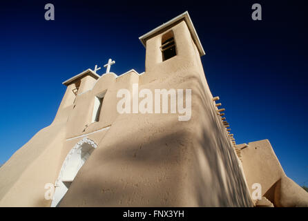 San Francisco de Asis Missionskirche; Taos; New Mexiko; Stockfoto