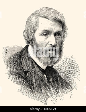 Thomas Carlyle, 1795-1881, ein schottischer Essayist und Historiker Stockfoto