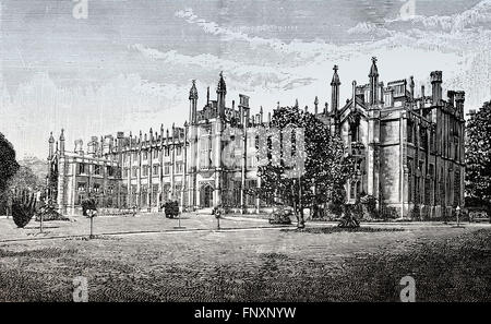 Wesleyan Theological Institution, Richmond, England, 19. Jahrhundert Stockfoto