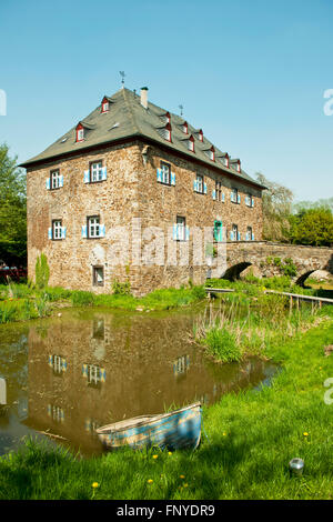 Deutschland, Nordrhein-Westfalen, Rhein-Sieg-Kreis, Windeck-Mauel, Burg Mauel, Stockfoto