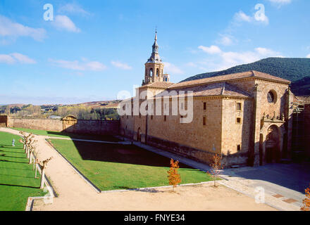 San Millan de Yuso Kloster, La Rioja, Spanien. Stockfoto
