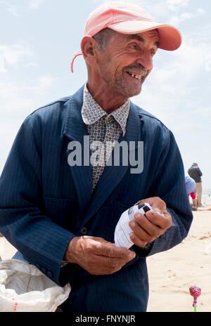 Marokko Essaouira Charakter Mann Stockfoto