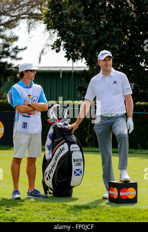 Orlando, Florida. 16. März 2016. Martin Laird, schottischer Profigolfer, spielen bei der Arnold Palmer Invitational in Bay Hill Golf Club, Orlando, Florida-Credit: Findlay/Alamy Live News Stockfoto