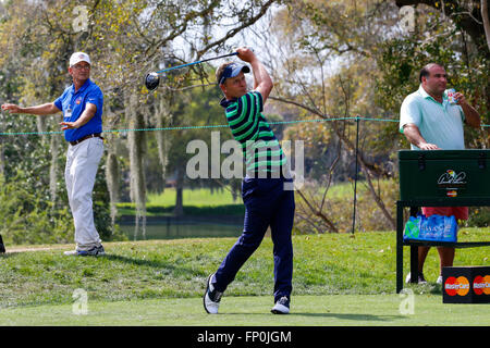 Orlando, Florida. 16. März 2016. Luke Donald, englischer Golfer spielen bei der Arnold Palmer Invitational Golfturnier im Bay Hill Golf Club, Orlando, Florida-Credit: Findlay/Alamy Live News Stockfoto