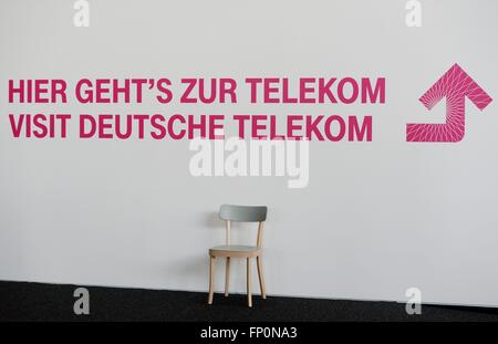 Telekom, Deutschland, Stadt Hannover, 16. März 2016. Foto: Frank Mai Stockfoto