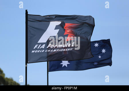 Melbourne, Australien. 17. März 2016. 2016 Formel 1 Grand Prix Australien Grand Prix 17. Mär. Melbourne Grand Prix Circuit, Albert Park, Melbourne, Australien. Atmosphäre-Credit: Action Plus Sport Bilder/Alamy Live News Stockfoto