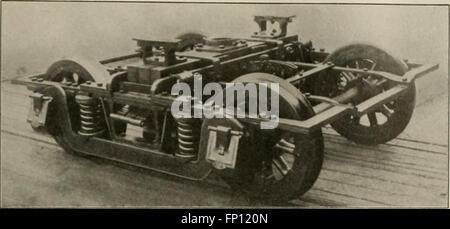 Die 1891 erschienene Ausgabe der „Street Railway Review“ behandelt die Fortschritte im Straßenbahnsystem, einschließlich Infrastruktur, Betrieb und technologischer Fortschritt im städtischen Verkehr. Stockfoto