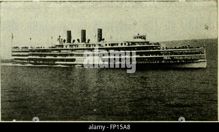 Trolley Touren durch New England (1900) Stockfoto