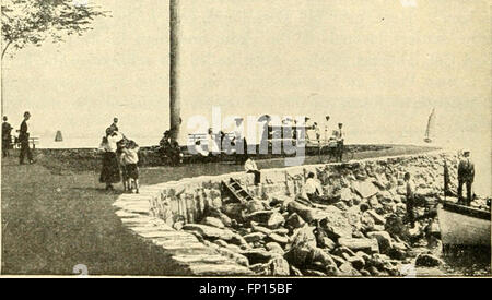 Trolley Touren durch New England (1900) Stockfoto