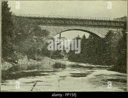 Trolley Touren durch New England (1900) Stockfoto