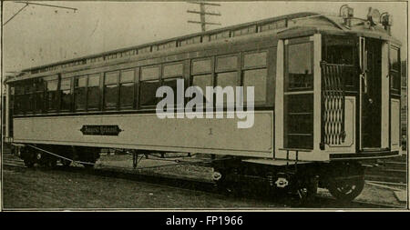 US-amerikanischer Ingenieur und Eisenbahn-Journal (1893) Stockfoto