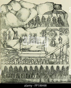 Geschichte von Chaldäa, Syrien, Ägypten, Babylonien und Assyrien (1903) Stockfoto