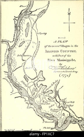 Illinois, historische und statistische - bestehend aus den wesentlichen Tatsachen seine Bepflanzung und Wachstum als eine Provinz, Grafschaft, Territorium und Staat (1889) Stockfoto