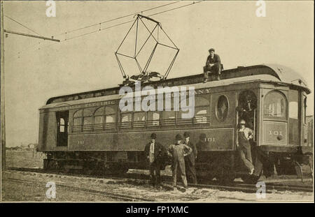 Zeitschrift für Strom, Strom und Gas (1910) Stockfoto