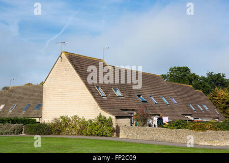 Eine Wohnsiedlung in Cirencester, Großbritannien. Stockfoto