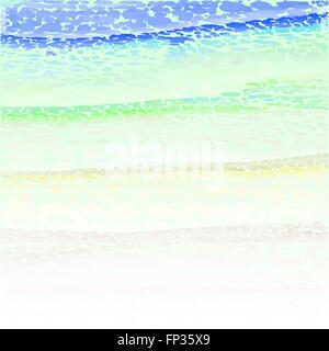 Aquarell stilisierten Hintergrund Stock Vektor