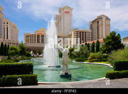 Caesars Palace Hotel und Casino in Las Vegas Stockfoto