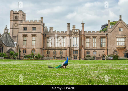 Hauptgebäude der Newstead Abbey, Nottinghamshire, England Stockfoto