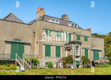 Preston Manor, historisches Herrenhaus aus dem 17. Jahrhundert, Brighton, East Sussex, England Stockfoto