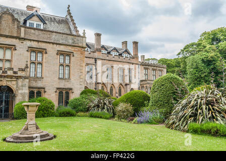 Hauptgebäude der Newstead Abbey, Nottinghamshire, England Stockfoto