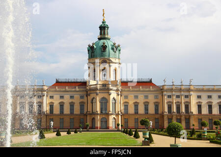 Charlottenburger Schloss und Garten in Berlin, Deutschland Stockfoto
