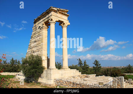 Tempel des Apollo Hylates in Kourion, Limassol, Zypern Stockfoto