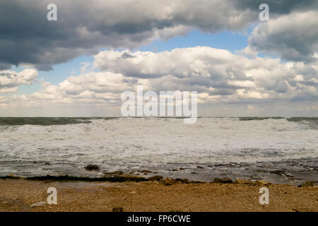 Marine an der adriatischen Küste. Stockfoto