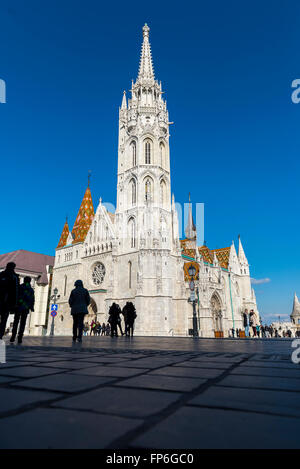Matthiaskirche, Budapest, Ungarn Stockfoto