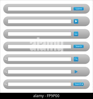 Vektor-Web-Suche-Bars Stock Vektor