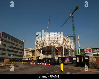 Bau der West Quay Wasserzeichen Entwicklung Southampton Hampshire UK Stockfoto