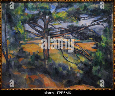 Paul Cézanne - Great Pine in der Nähe von Aix Stockfoto ...