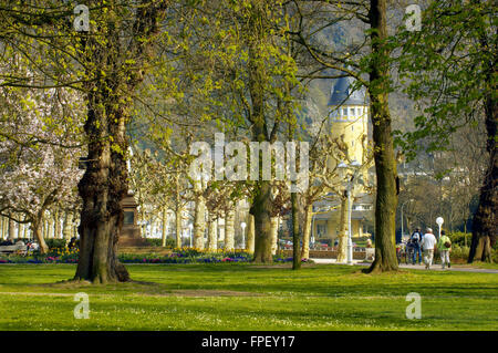 BRD, Rheinland-Pfalz, Bad Ems, Kurpark Stockfoto