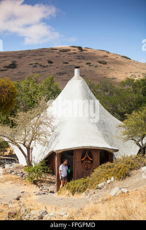 Poly-Canyon-Design-Village oder Architektur Friedhof, California Polytechnic State University in San Luis Obispo, Kalifornien Stockfoto