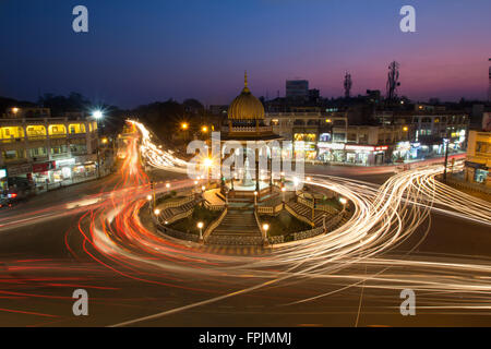 Krishna Raja Kreis, Mysore Stockfoto