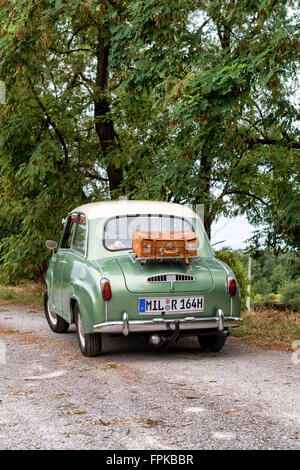 Elsenfeld, Bayern, Deutschland, Goggomobil T. 250, Baujahr 1965, Hubraum 250 Kubikzentimeter 13,6 PS, Stockfoto