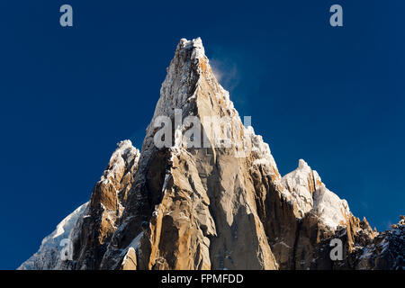 Aiguilles du Alpes vom Mer de Glace, Chamonix, Savoie, Rhône-Alpes, Frankreich Stockfoto